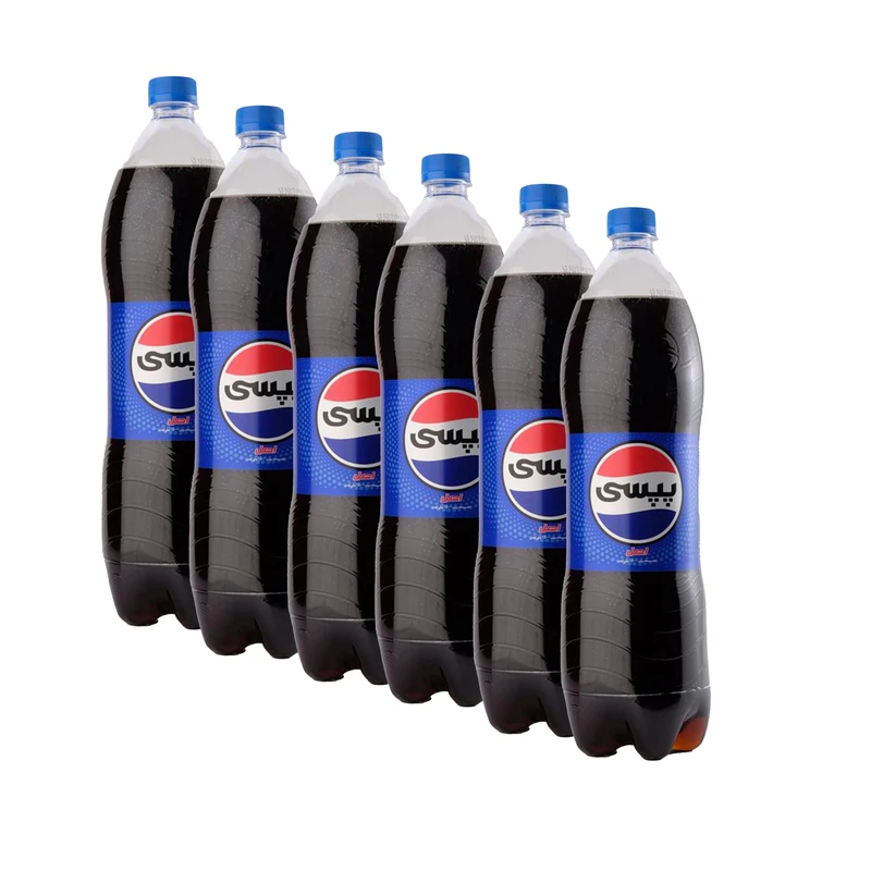 نوشابه کولا پپسی - 1.5 لیتر بسته 6 عددی