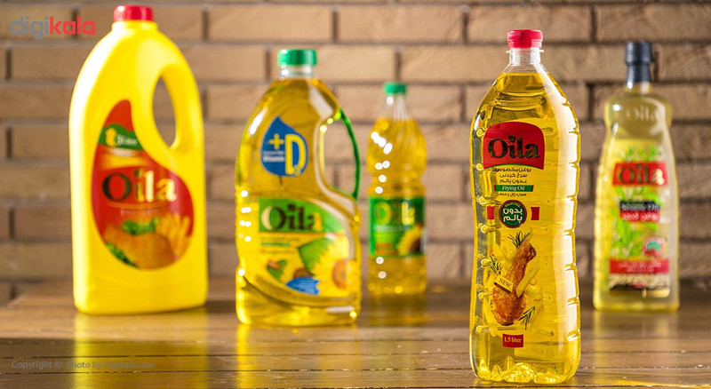 روغن مخصوص سرخ کردنی شفاف اویلا - 1.5 لیتر