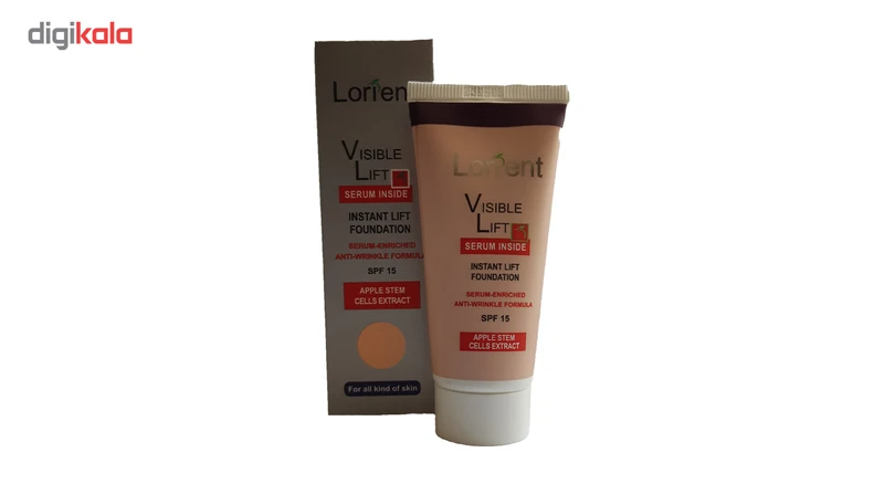 کرم پودر لورینت مدل Visible Lift شماره F6
